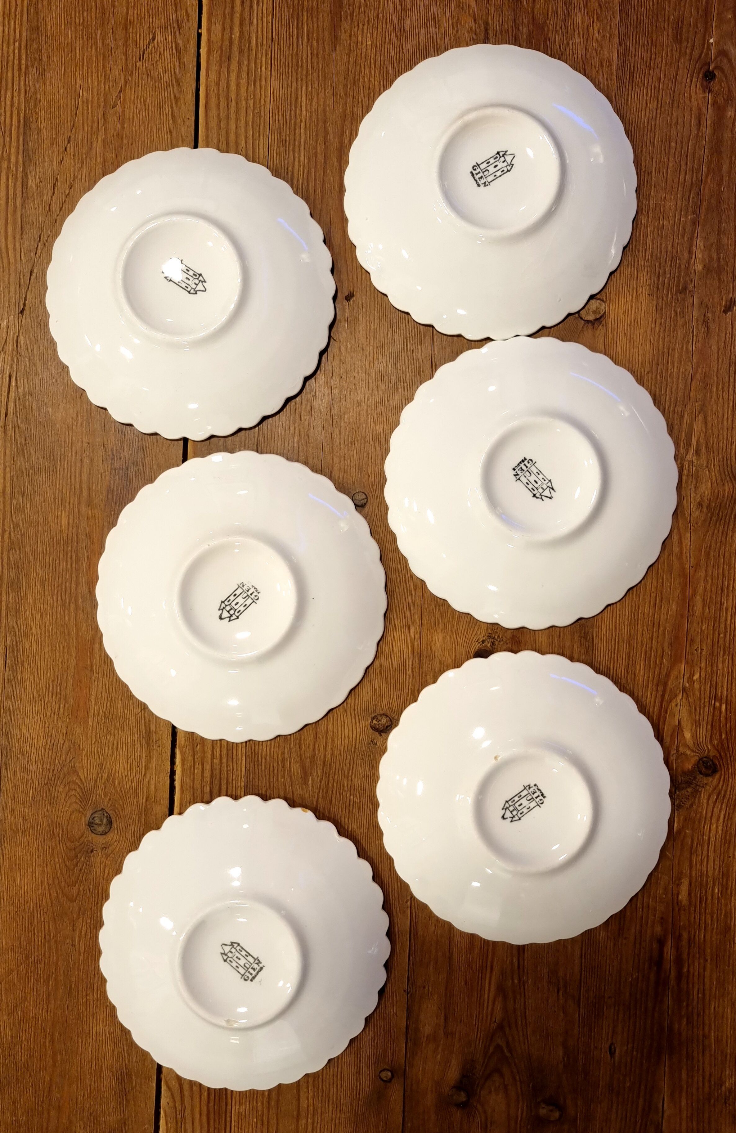 Set of plates Marguerites Gien