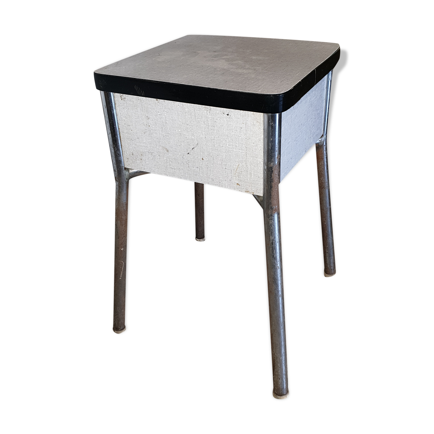 Formica chest stool