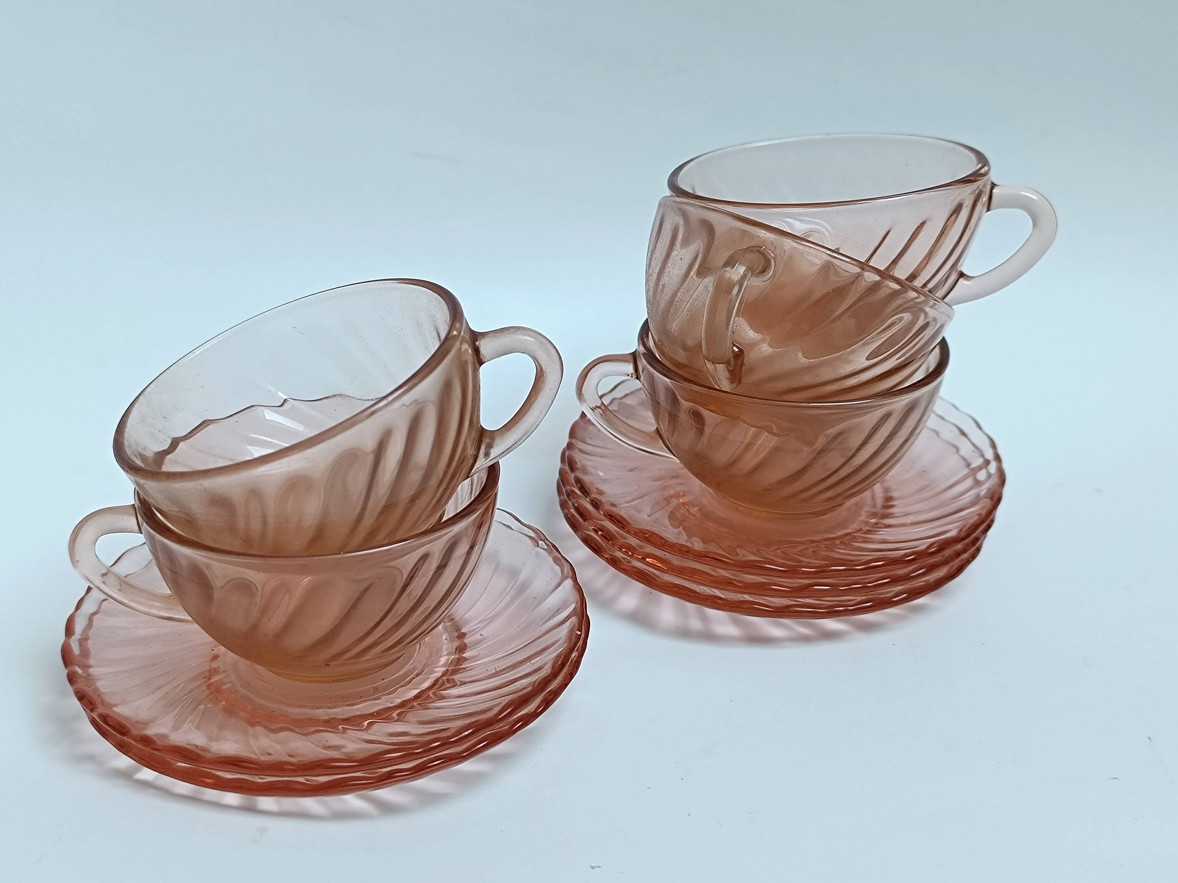 Luminarc Rosaline espresso cups
