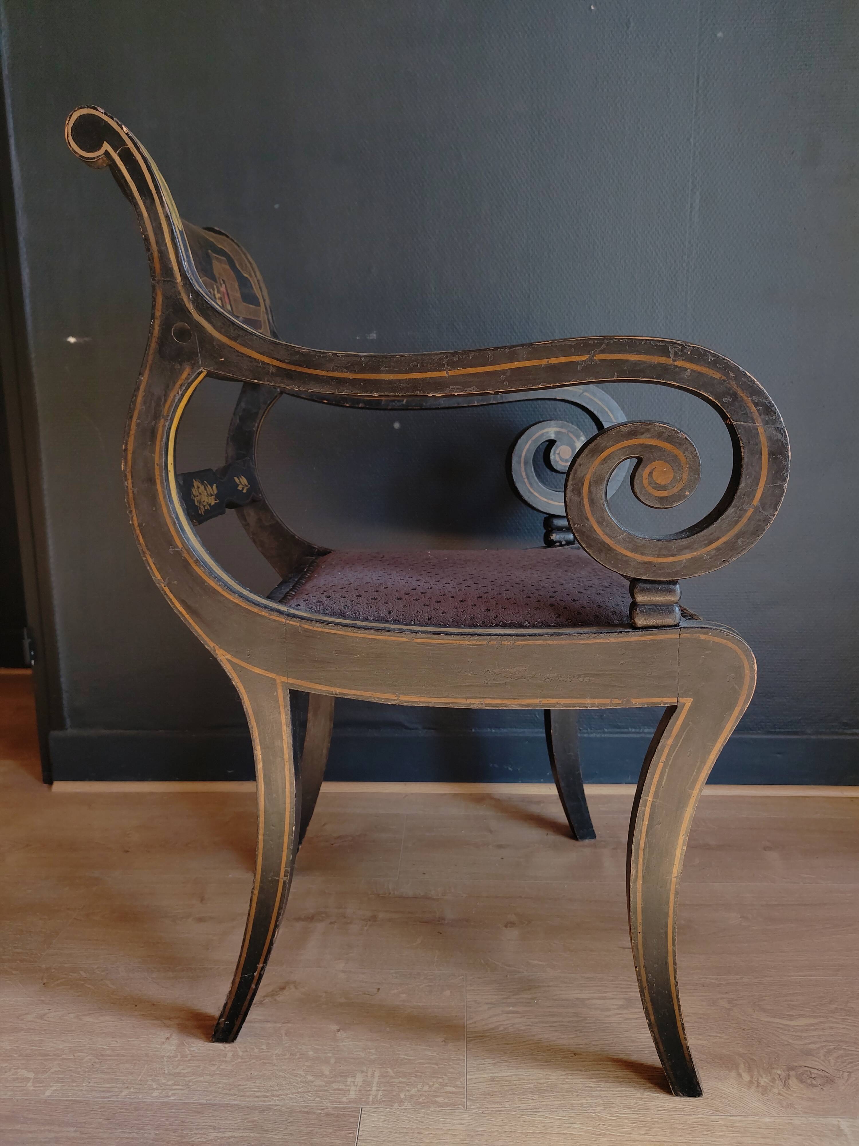 Napoleon III Period Armchair