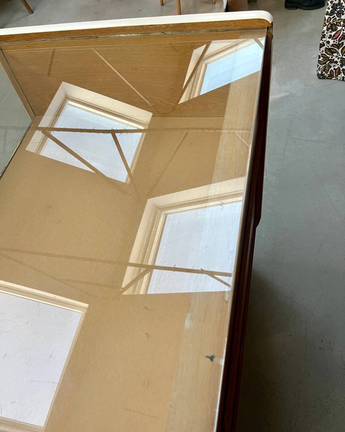 1950s Siegel Paris display counter (renovated)