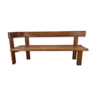 Pierre Chapo S35 elm bench