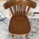 Old BAUMANN Style Bistro Chair Light Bent Wood Vintage #A595