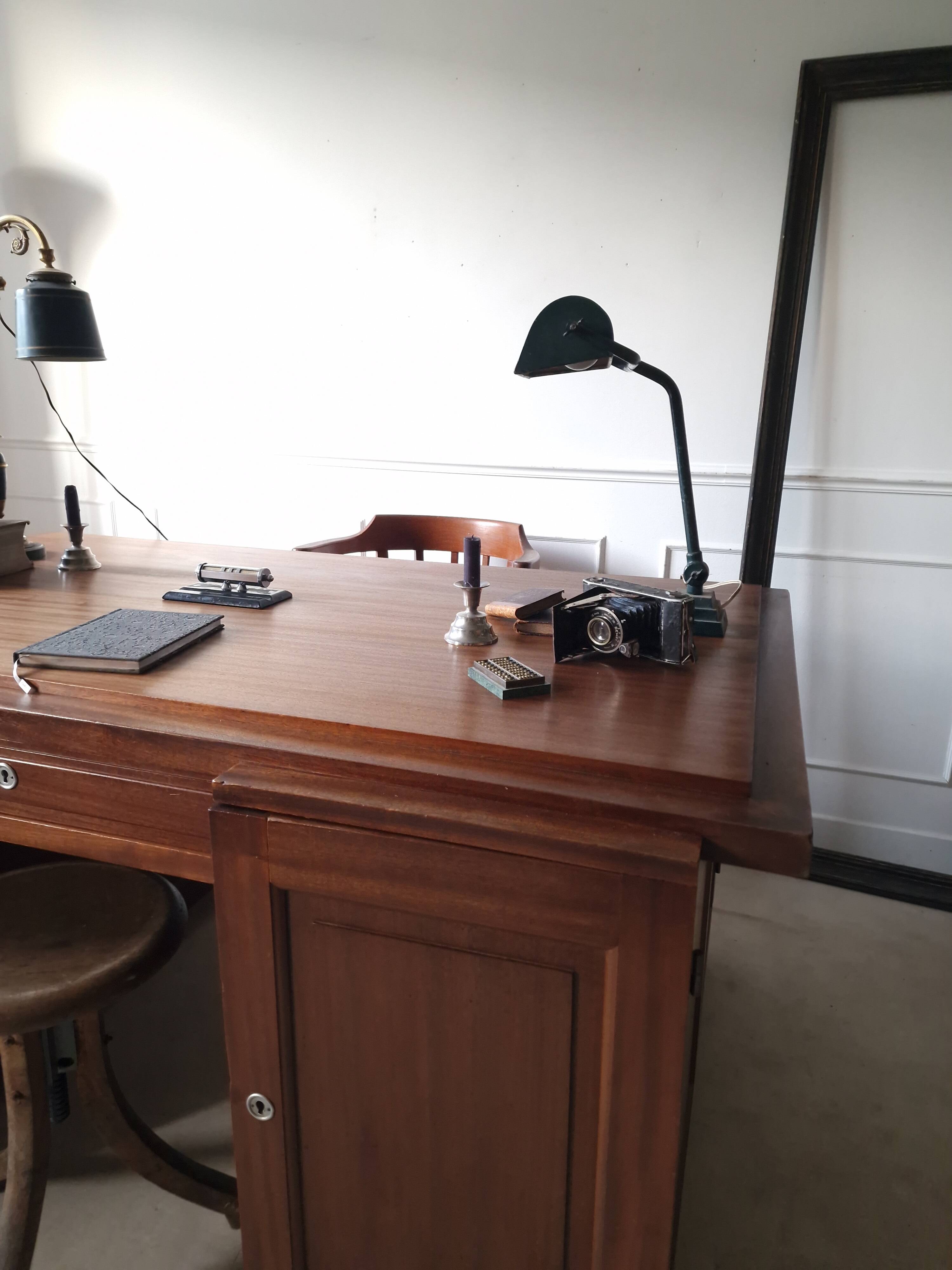 Antique double desk