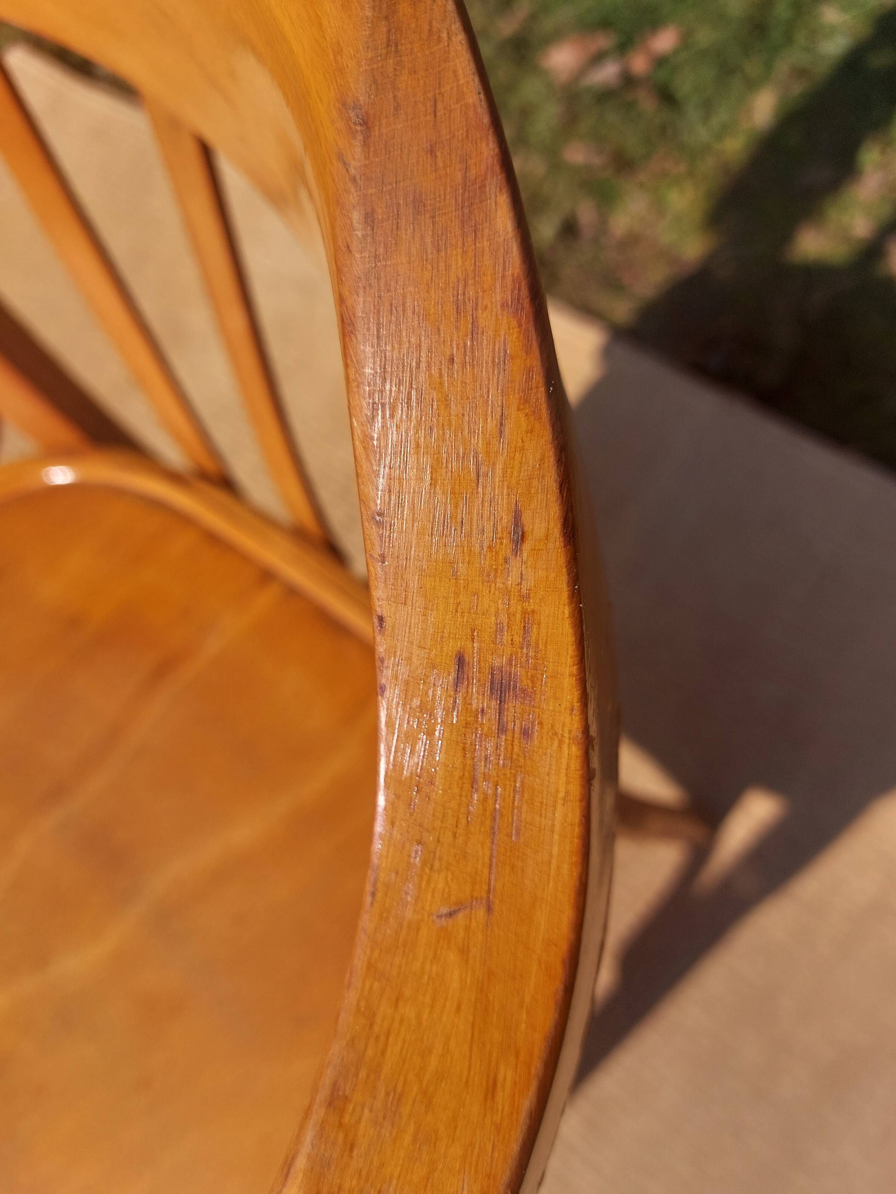 Luterma wooden armchair