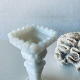 Opaline candle holder
