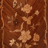 Secretary in precious wood marquetry, Transition style, Napoleon III period – Mid-19th century