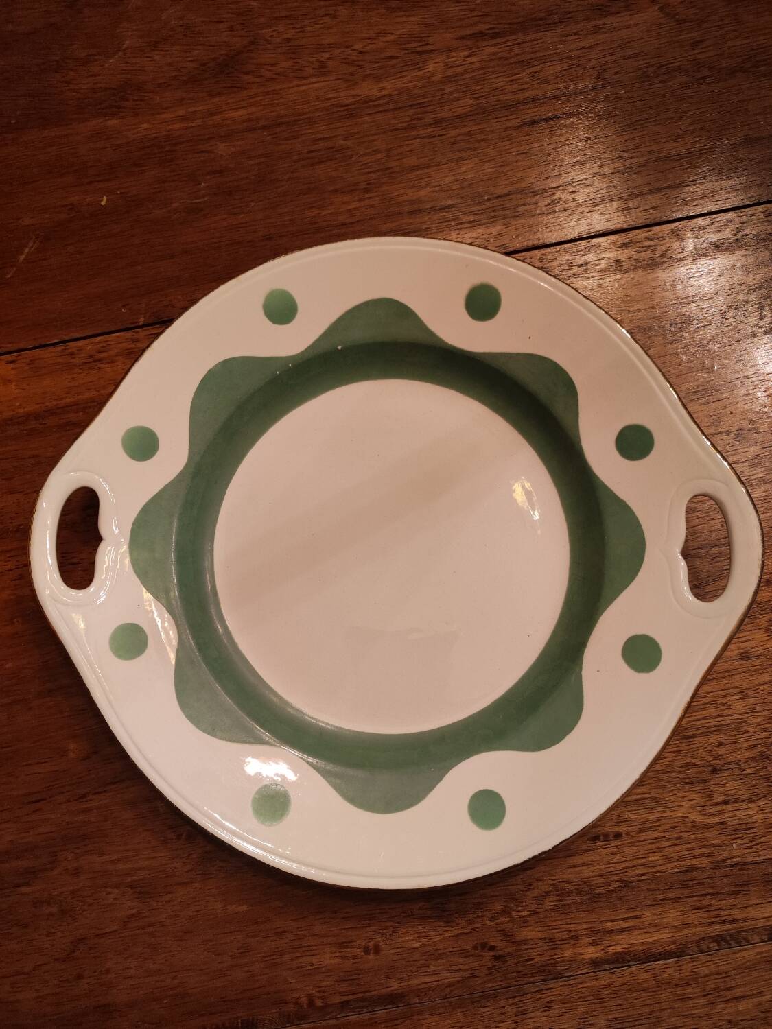 Sarreguemines and Digoin presentation dish