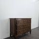 Louis XV style neo-rustic oak chest of drawers