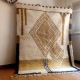 Handmade Moroccan rug, Berber wool rug 150/250 cm.