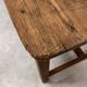 Old wooden monastery table