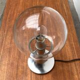 Vintage 1970s space globe table lamp