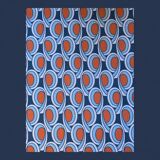 Vintage chest of drawers with oak compass legs, 1950s