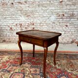 Table de cabaret en noyer estampillée d’époque Louis XV XVIII eme siècle