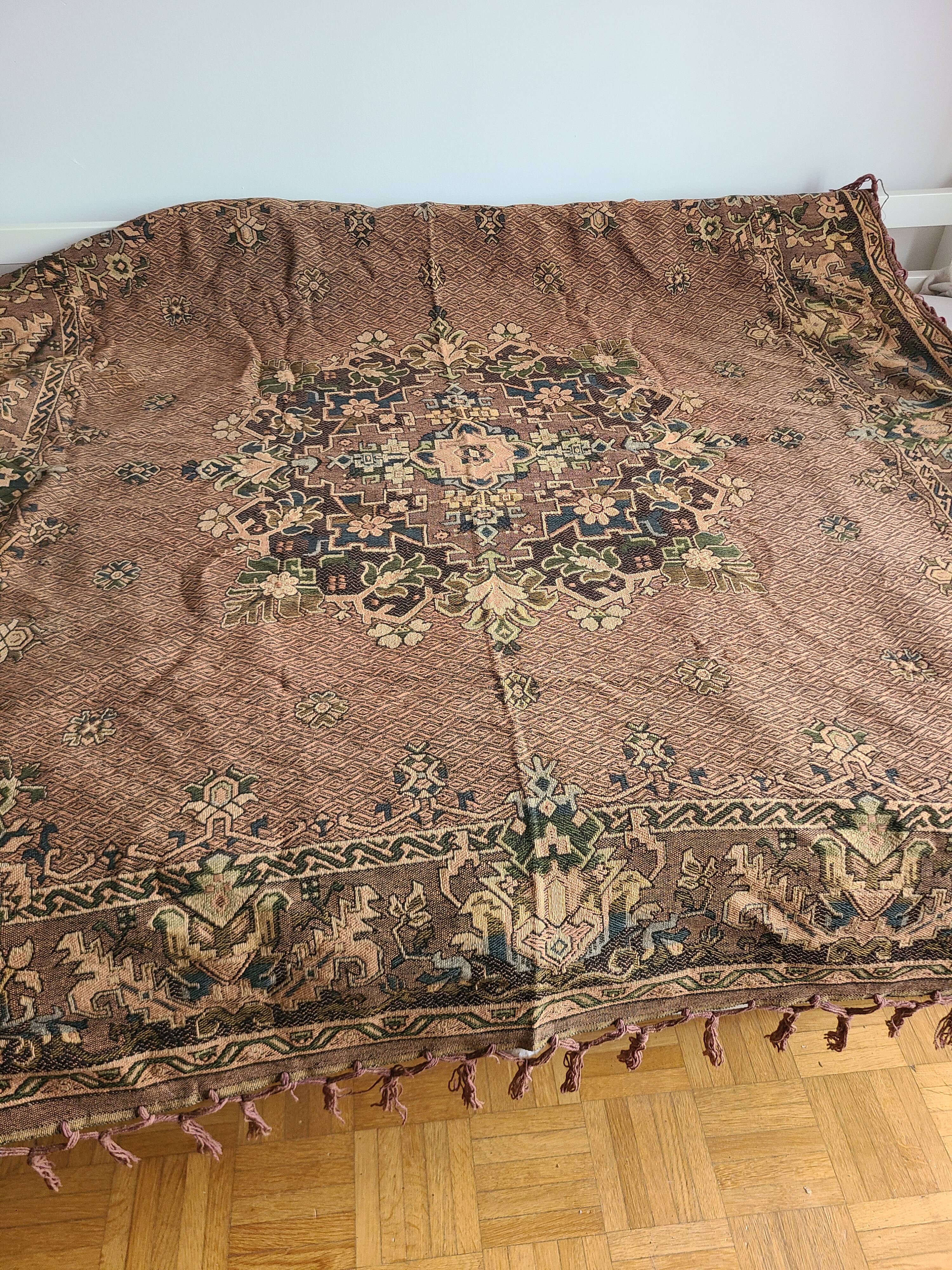 Antique tablecloth from the 19th century.