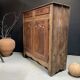 Buffet ancien XVIII Louis XV bois massif art populaire campagne enfilade meuble