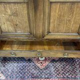 Empire wardrobe from the early 19th century in oak.