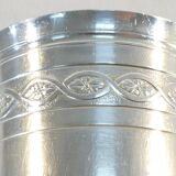 Timbale Christofle in silver metal model Villeroy
