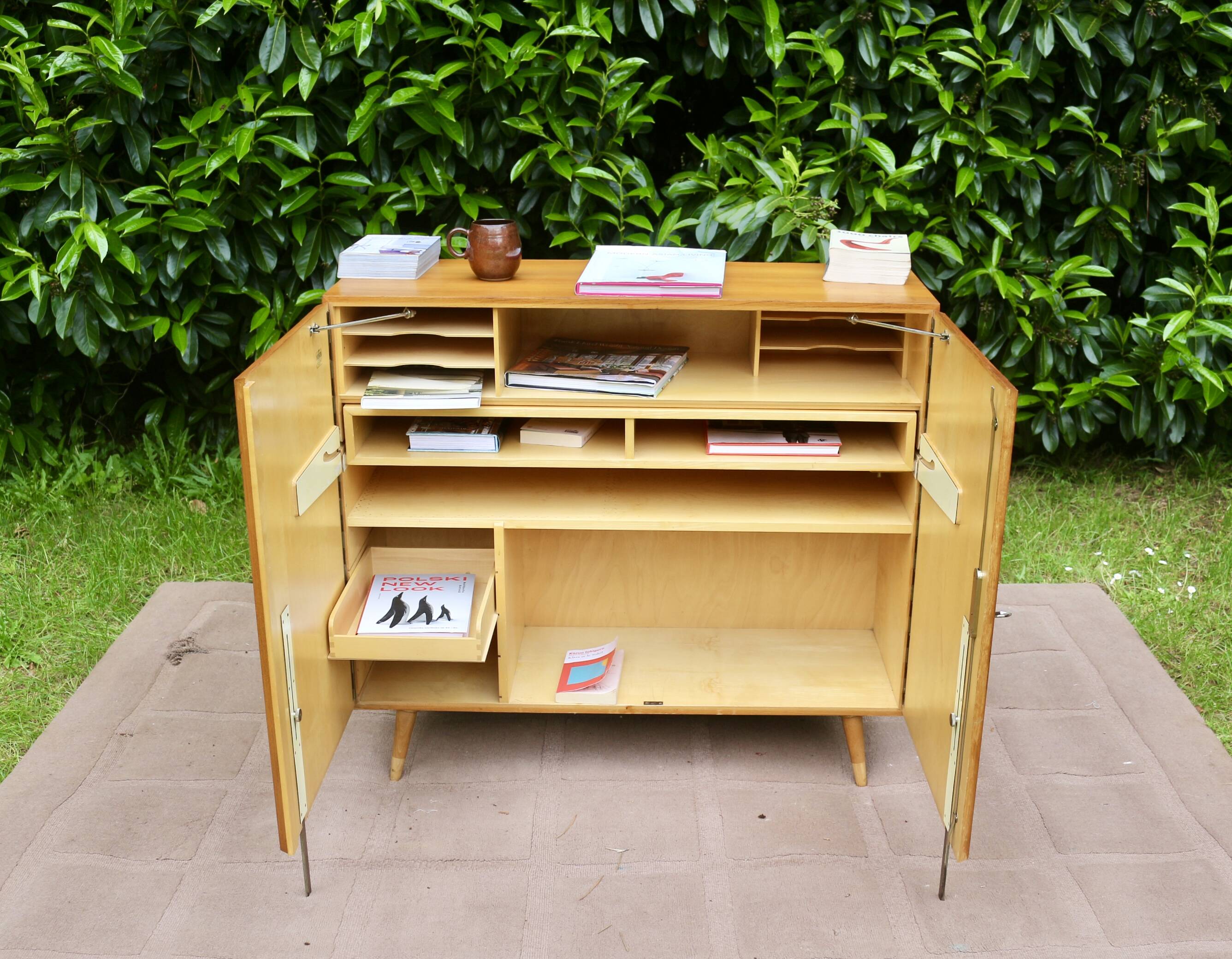 Vintage Magic Box desk by Mummenthaler and Meier, 1960s. Ref DANY