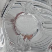 Art Vannes France - Large Sculptural Free-Form Vase - Solid Crystal 1950