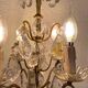 Large bronze chandelier in Louis XVI style, 20th century.