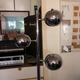 Floor lamp chrome balls "Bullit"