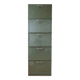 Vintage green steel filing cabinet