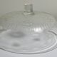 XXL cheese bell in vintage moulded glass
