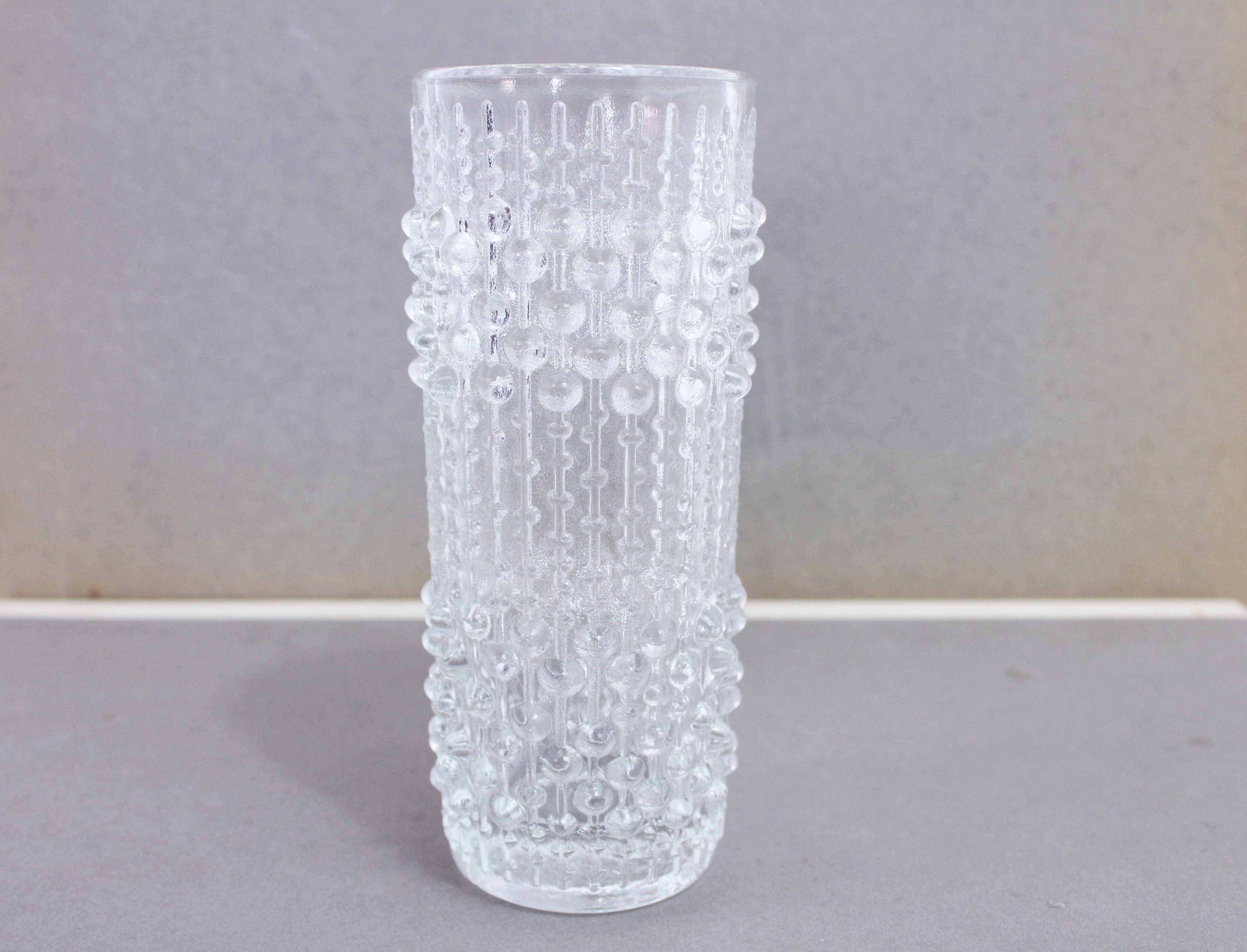Glass vase by Frantisek Peceny for Sklo Union 1970