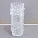 Glass vase by Frantisek Peceny for Sklo Union 1970