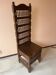 Grand fauteuil en bois XIXème
