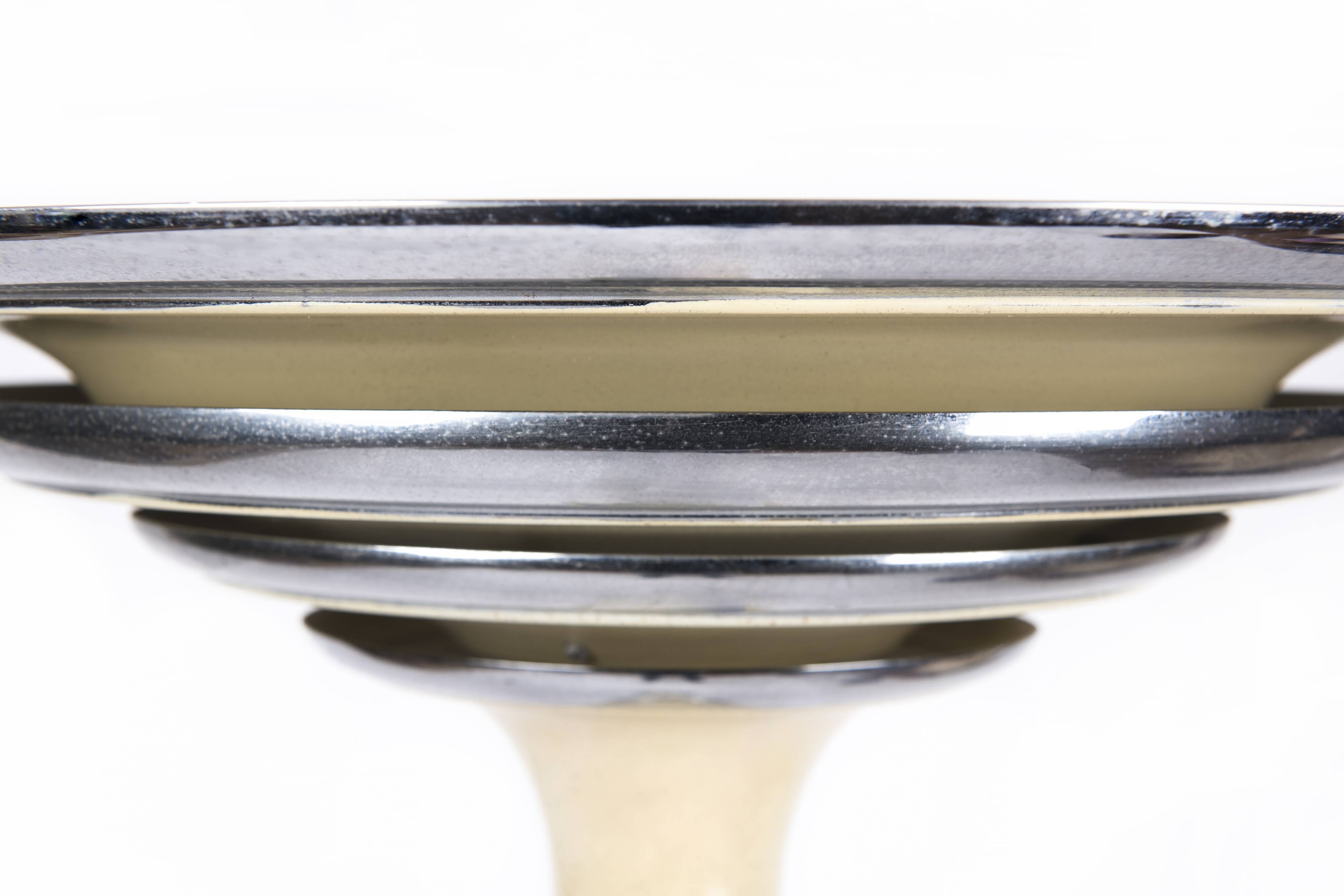 Art Deco metal floor lamp