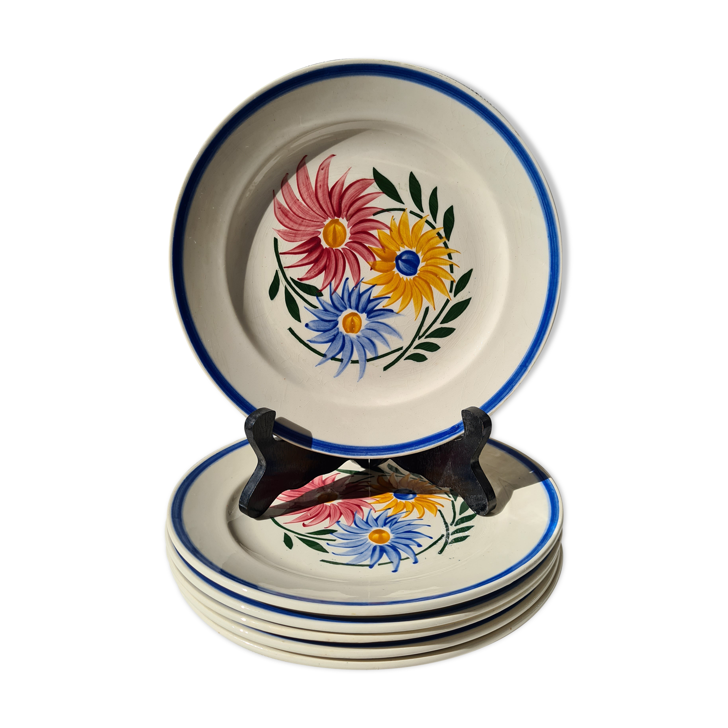 Serie dessert plates Sarreguemines