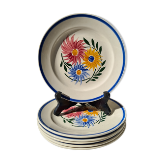 Serie dessert plates Sarreguemines