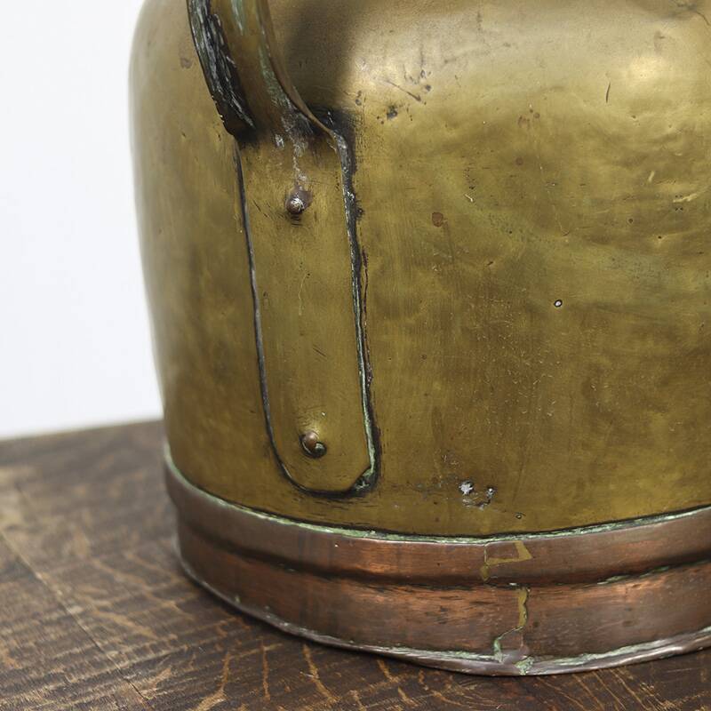 Laitière en cuivre antique du début du 19e siècle