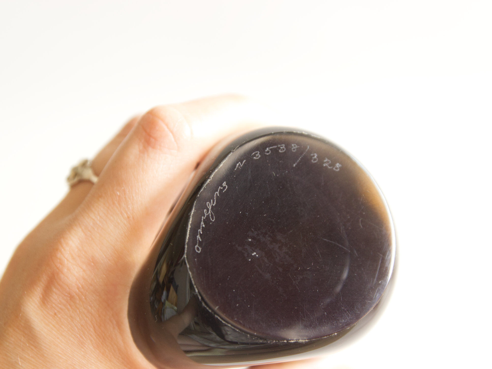 Scandinavian vase by Nils Landberg for Orrefors