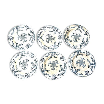 6 dessert plates minton montrose 19th