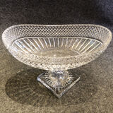 Coupe en cristal taillé, fin XIXe siècle