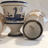 Moustiers eggcups