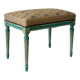Elegant Louis XVI style bench or piano stool.