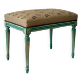Elegant Louis XVI style bench or piano stool.