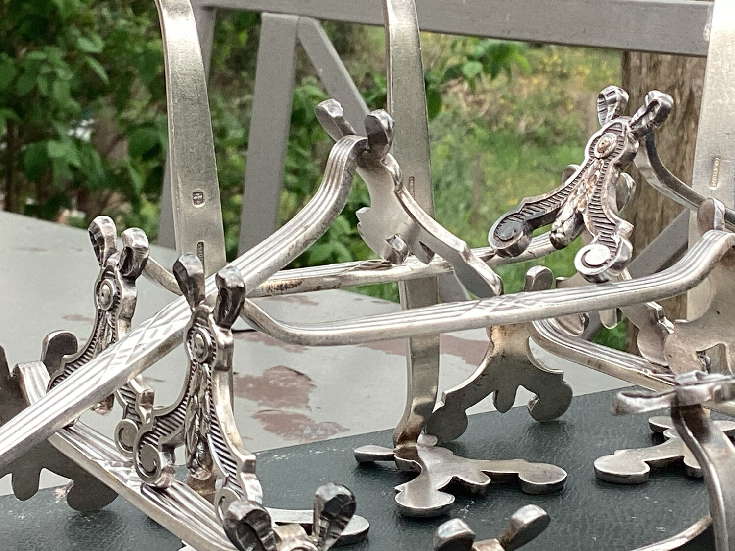 Christofle knife holders