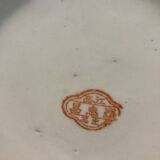 Chine, ancien grand vase en porcelaine polychrome fin xixème