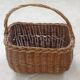 Panier en osier ancien