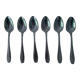 6 silver spoons Art Deco Sfam