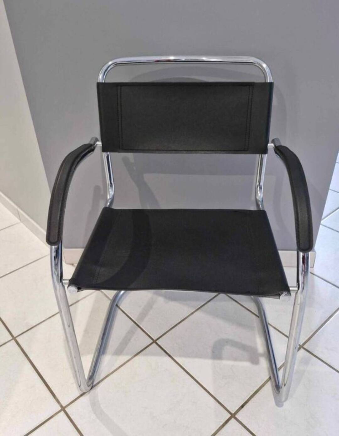 Set of 3 Cantilever armchairs, 1970s