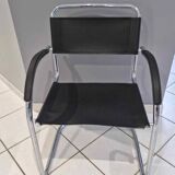 Set of 3 Cantilever armchairs, 1970s