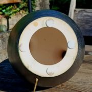 LAMP BASE CERAMIC GLAZE FAT LAVA