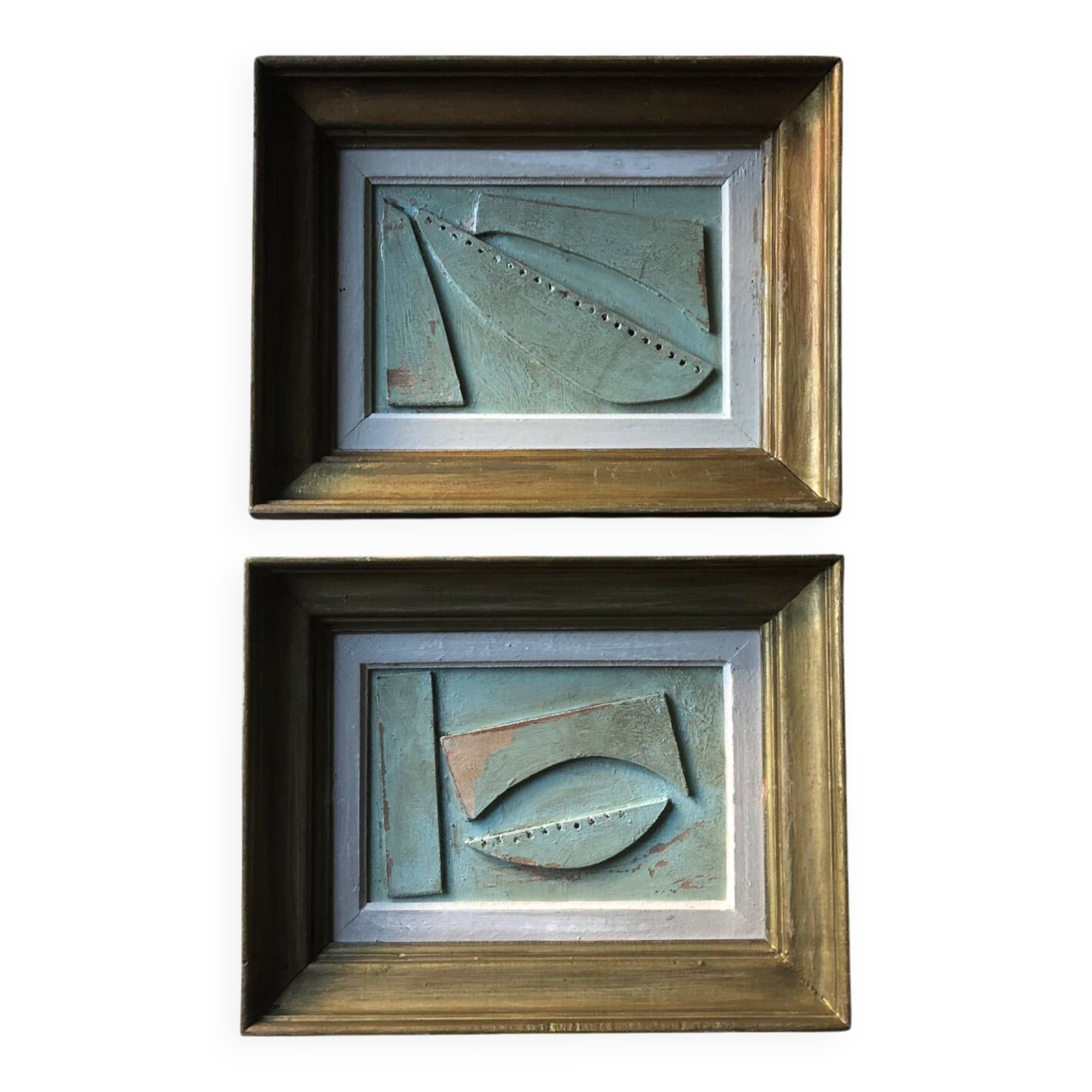 Pair of paintings on panel