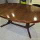Extendable oval table Baumann 1970